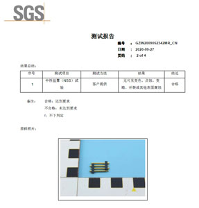 sgs test report