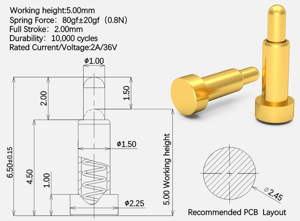 pogo pin smd company