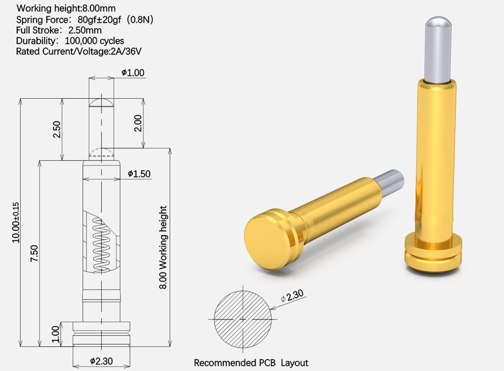 pogo pin smd supplier