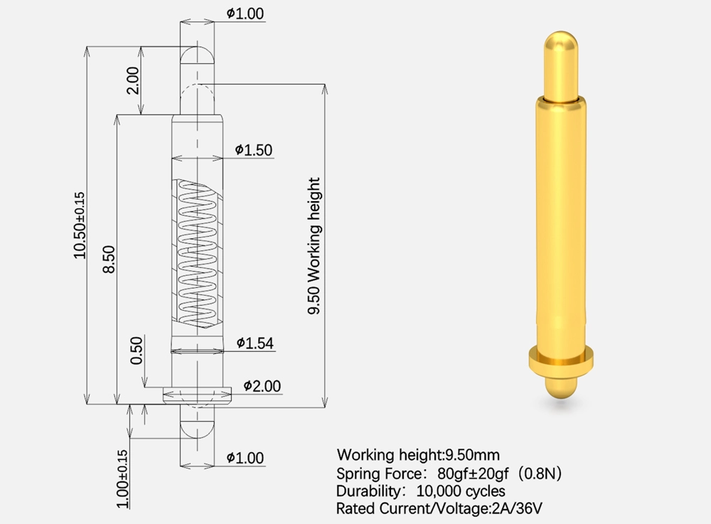 double ended pogo pin manufacturer