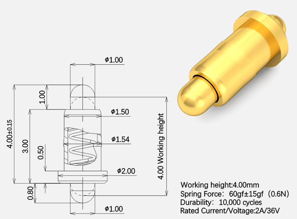 double ended pogo pin supplier