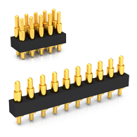 10Pin-Vertical Dip Pogo Pin Connector