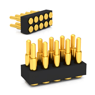 10Pin-Vertical SMD Pogo Pin Connector