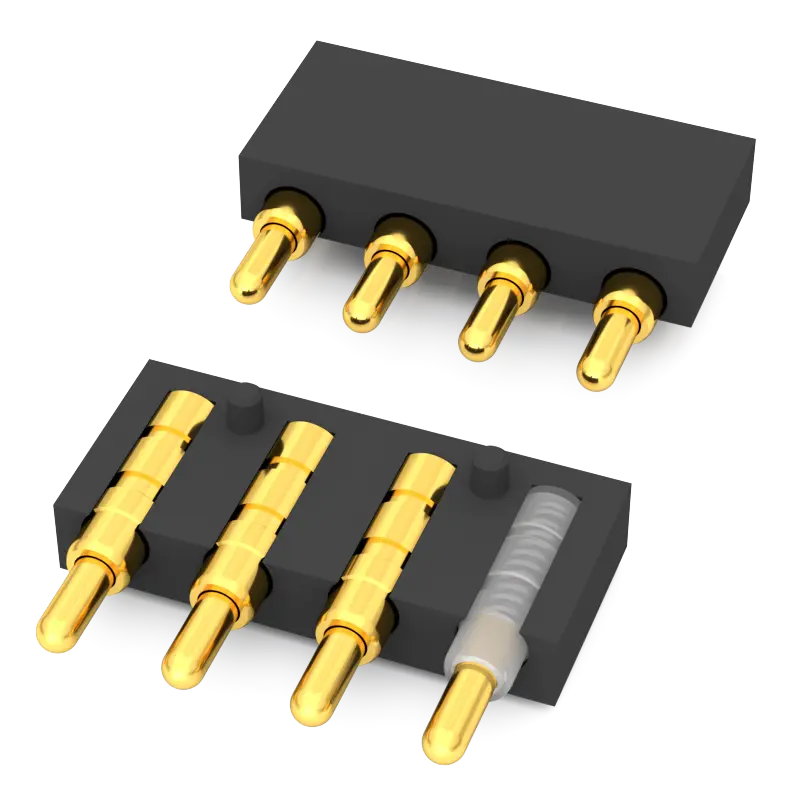 smd side contact pogo pin connector