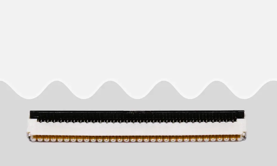 Pitch 0.5mm H=1.0mm Dual Contact Side FPC & FFC Connector