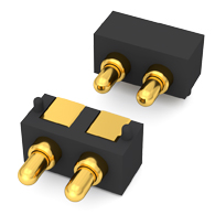 2Pin-Pitch2.50-SMD Side Contact Pogo Pin Connector