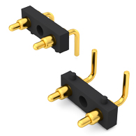 2Pin-Pitch5.60-Dip Side Contact Pogo Pin Connector