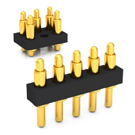 5Pin-Vertical Dip Pogo Pin Connector