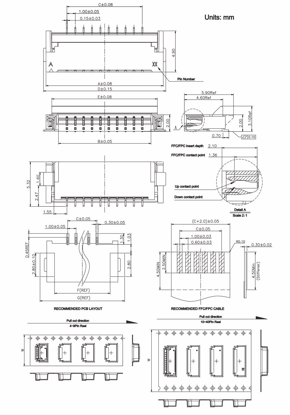 fpc ffc 1mm